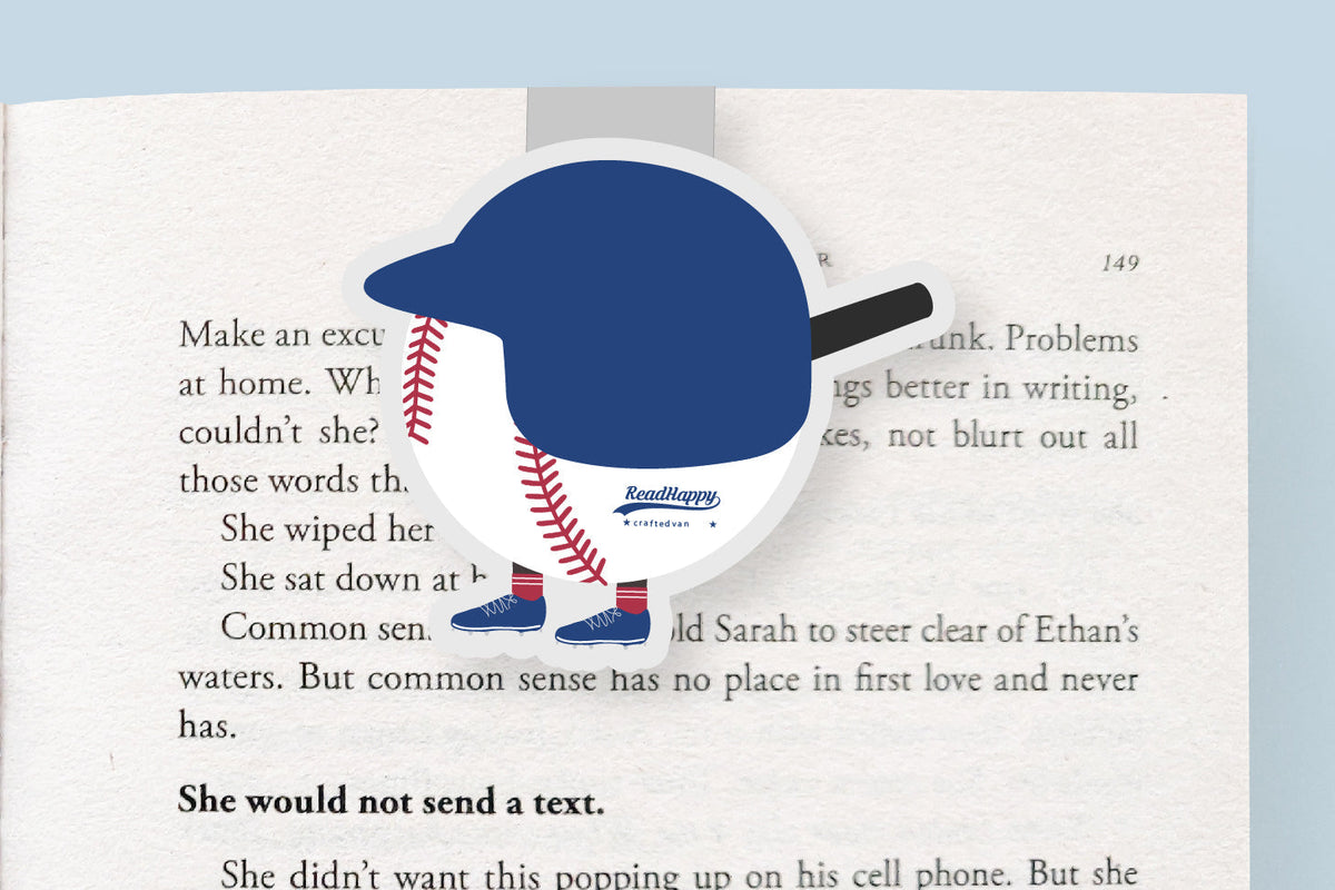 Baseball Jumbo Magnetic Bookmark - CVJ1413BASE
