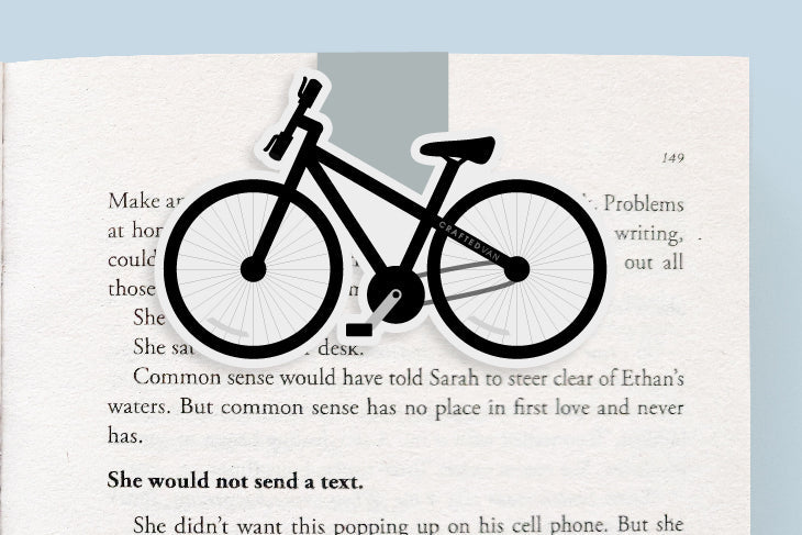 Road Bike Jumbo Magnetic Bookmark - CVJ1116ROAD