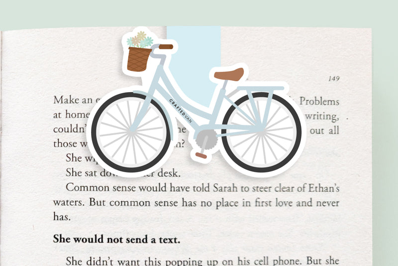 Bicycle Jumbo Magnetic Bookmark - CVJ1026BICY
