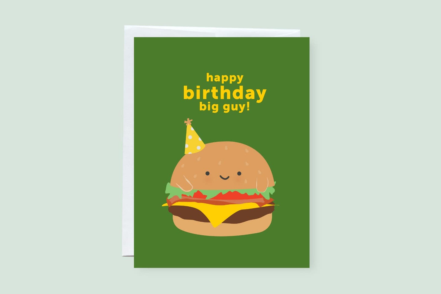 Happy Birthday Big Guy Greeting Card - CVC1354BURG