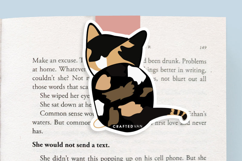 Calico Cat Jumbo Magnetic Bookmark - CVJ1183CALI