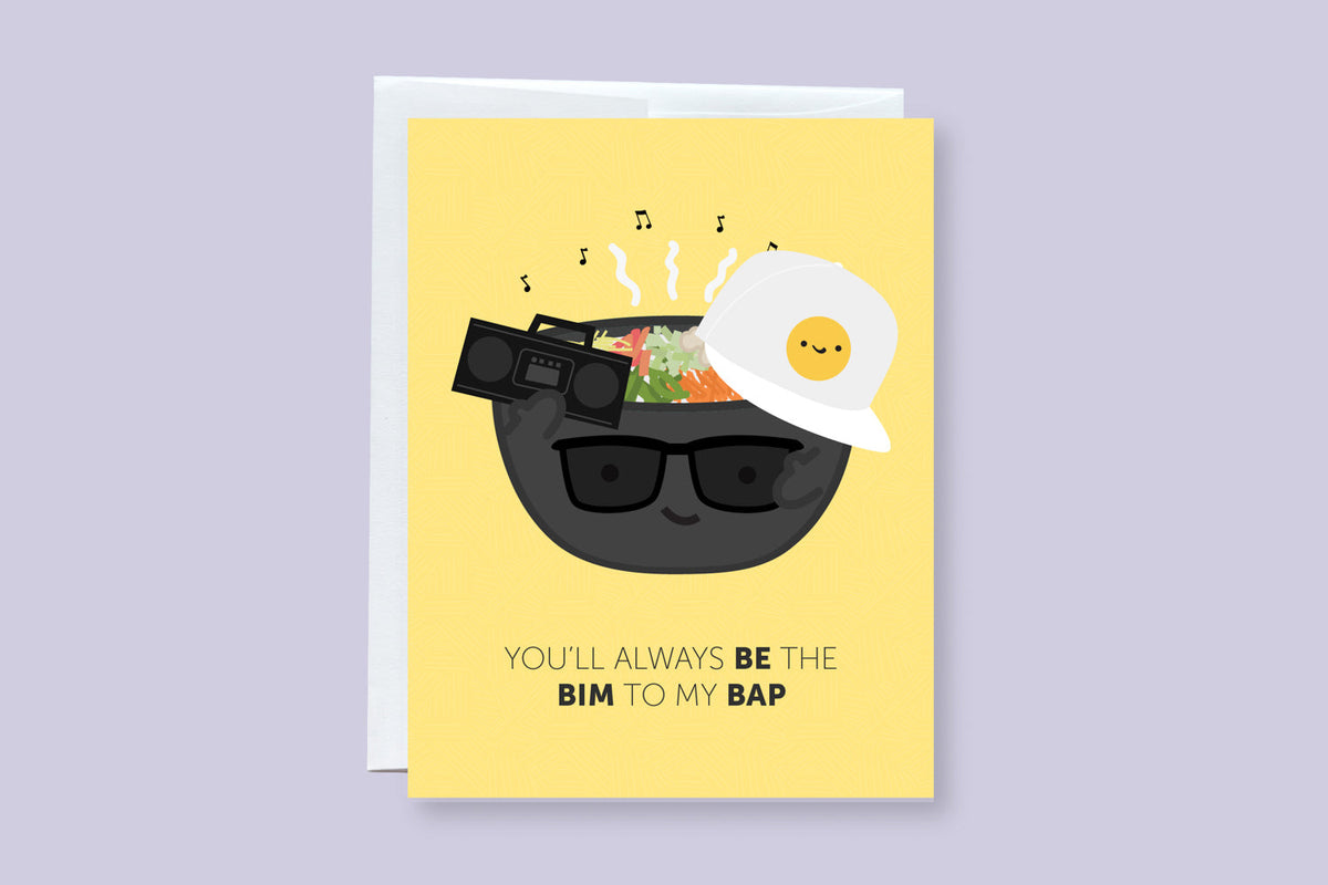 You'll Always Bi the Bim to My Bap Greeting Card - CVC1343BBAP