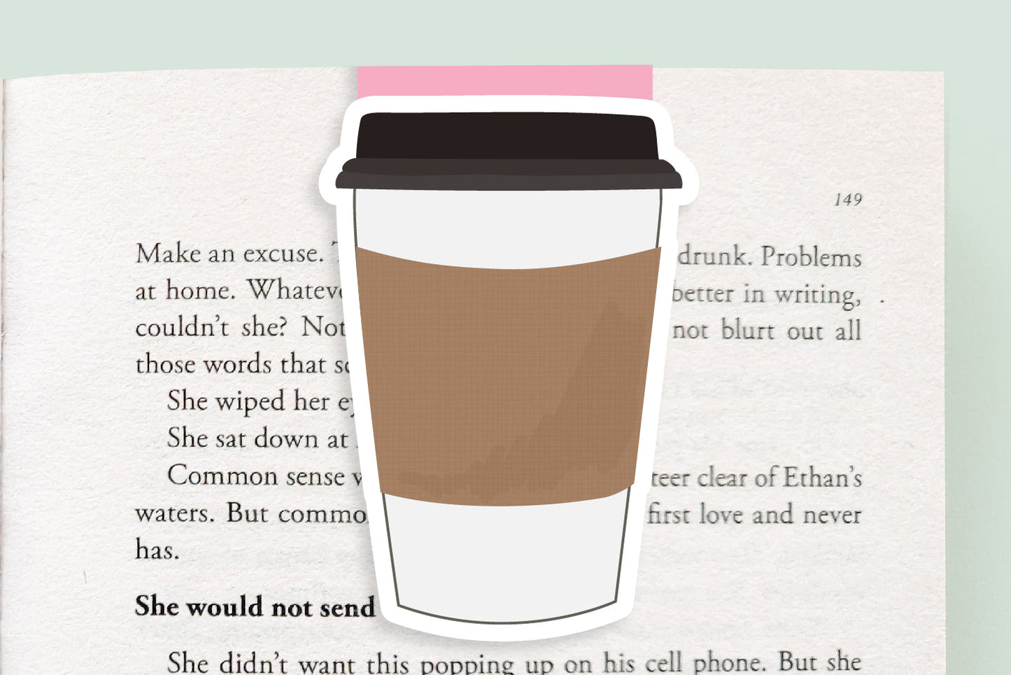 Chai Tea Jumbo Magnetic Bookmark - CVJ1243CHAI