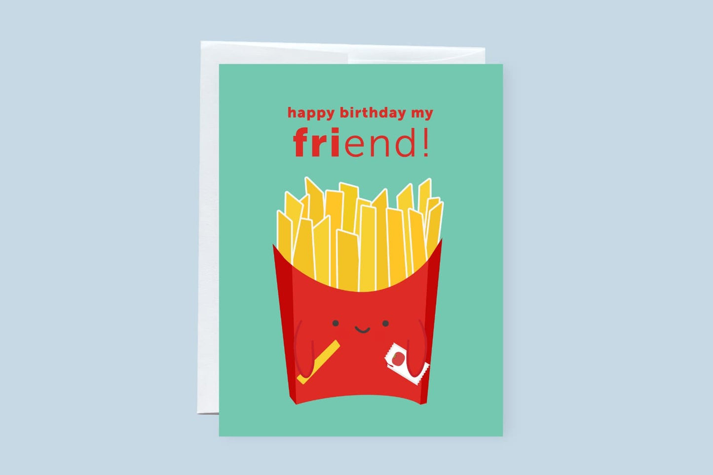 Happy Birthday My Friend Greeting Card - CVC1355FRIE