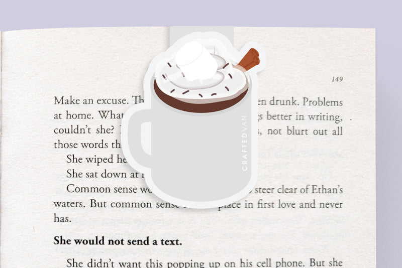 Hot Chocolate Jumbo Magnetic Bookmark - CVJ1246HOTC