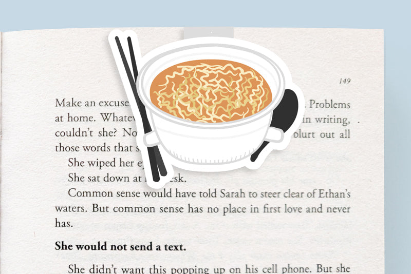 Instant Noodles Jumbo Magnetic Bookmark - CVJ1254INST