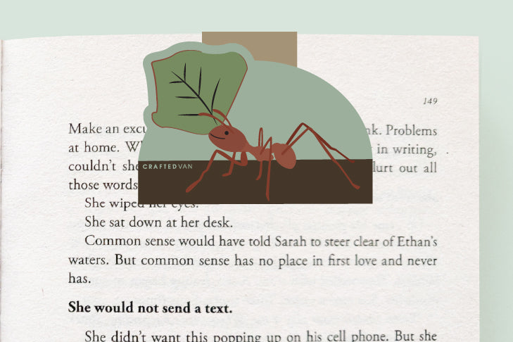 Leaf Cutter Ant Jumbo Magnetic Bookmark - CVJ1445ANTC