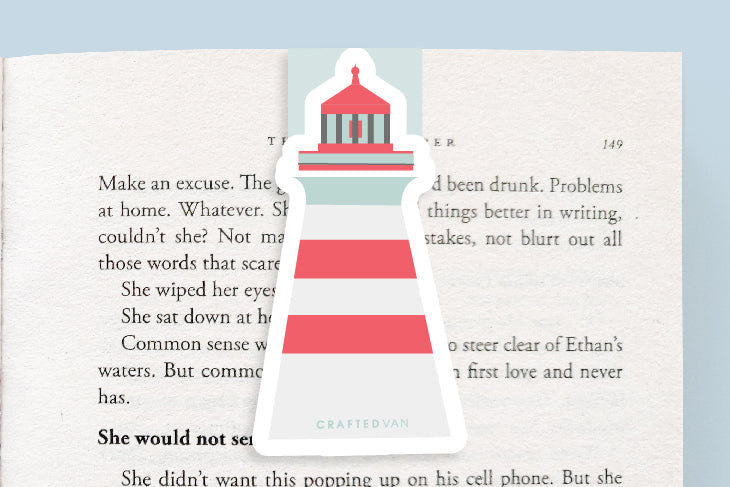 Lighthouse Jumbo Magnetic Bookmark - CVJ1096LIGH