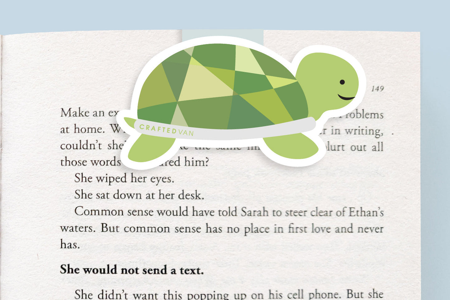 Turtle Jumbo Magnetic Bookmark - CVJ1135TURT