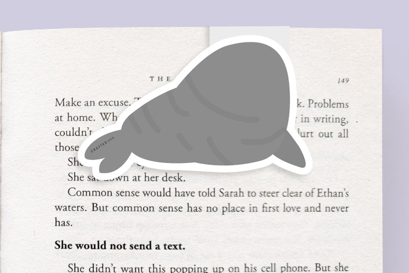 Walrus Jumbo Magnetic Bookmark - CVJ1147WALR