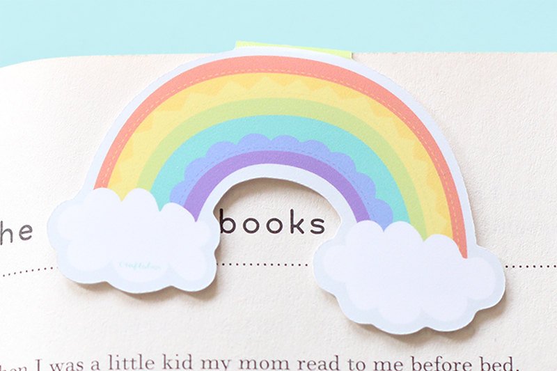 Rainbow Jumbo Magnetic Bookmark - CVJ1024RAIN
