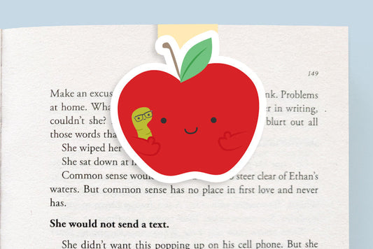 Apple Jumbo Magnetic Bookmark - CVJ1269APPL