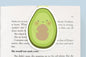 Avocado Jumbo Magnetic Bookmark - CVJ1007AVOC