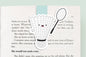 Badminton Jumbo Magnetic Bookmark - CVJ1112BADM