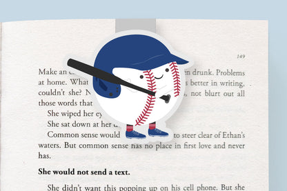 Baseball Jumbo Magnetic Bookmark - CVJ1413BASE