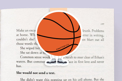 Basketball Jumbo Magnetic Bookmark - CVJ1109BASK
