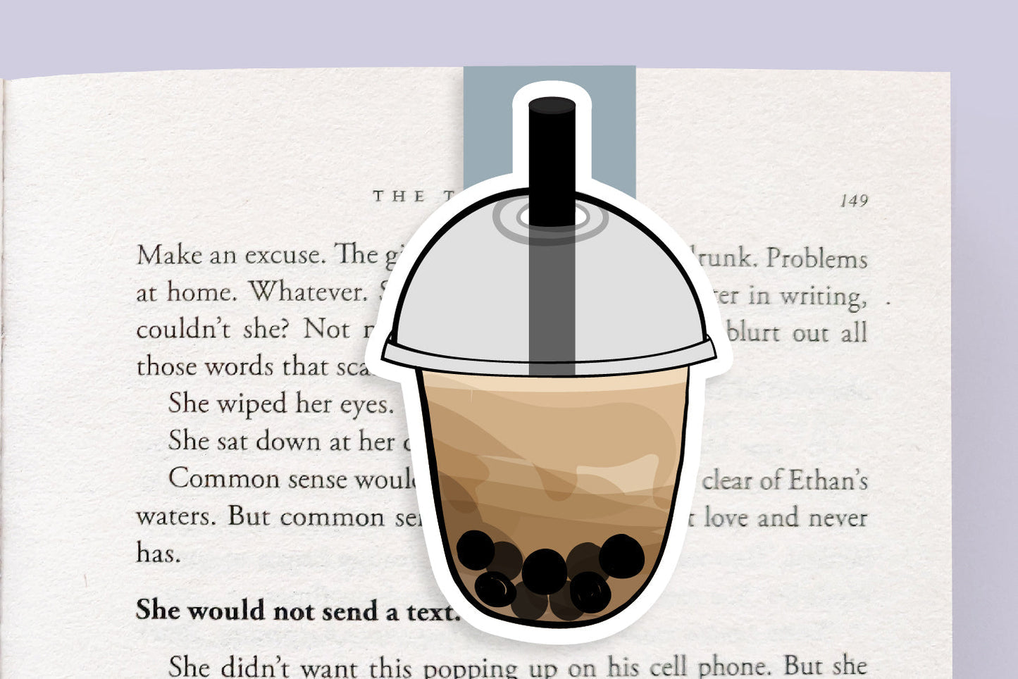Brown Sugar BBT Jumbo Magnetic Bookmark - CVJ1006BSBB