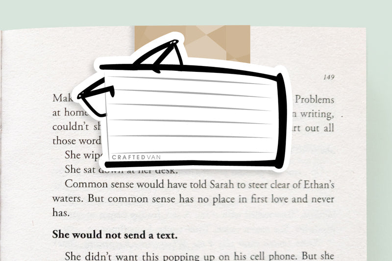 Booknerd Jumbo Magnetic Bookmark - CVJ1023NERD