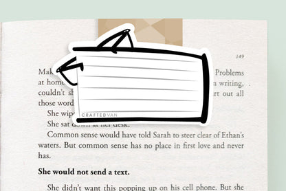 Booknerd Jumbo Magnetic Bookmark - CVJ1023NERD