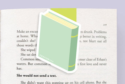 Bookworm Jumbo Magnetic Bookmark - CVJ1279GREE