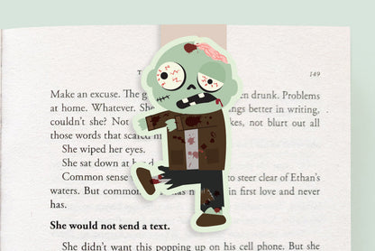 Zombie Boy Jumbo Magnetic Bookmark - CVJ1229ZOMB