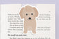 Brown Poodle Dog Jumbo Magnetic Bookmark - CVJ1161POOD
