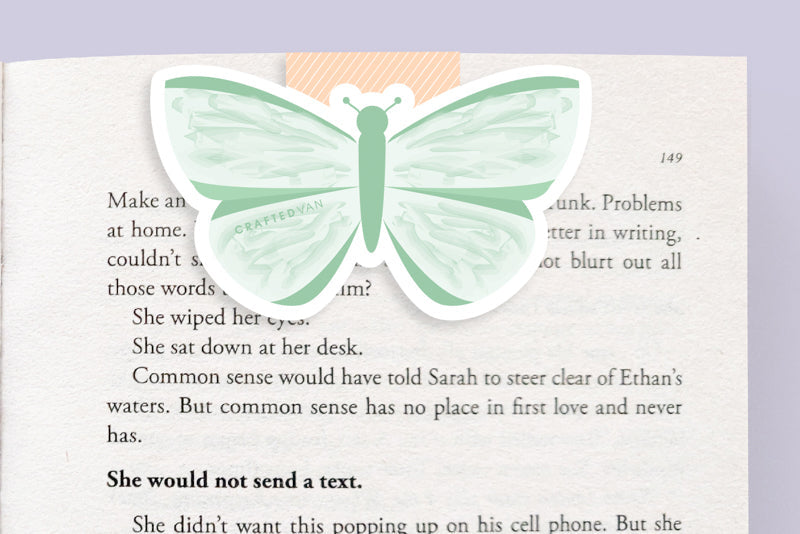 Butterfly Jumbo Magnetic Bookmark - CVJ1156BUTT