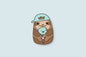 Sloth Eating Ice Cream Pin - CVP1330SLOI