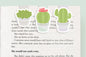 Cactus Mini Magnetic Bookmarks 3-pack - CVM1312SUCC