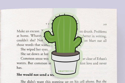 Cactus Jumbo Magnetic Bookmark - CVJ1150CACT