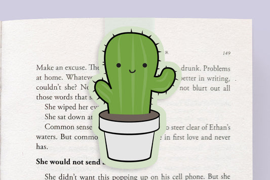 Cactus Jumbo Magnetic Bookmark - CVJ1150CACT