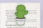 Cactus Jumbo Magnetic Bookmark - CVJ1150CACT