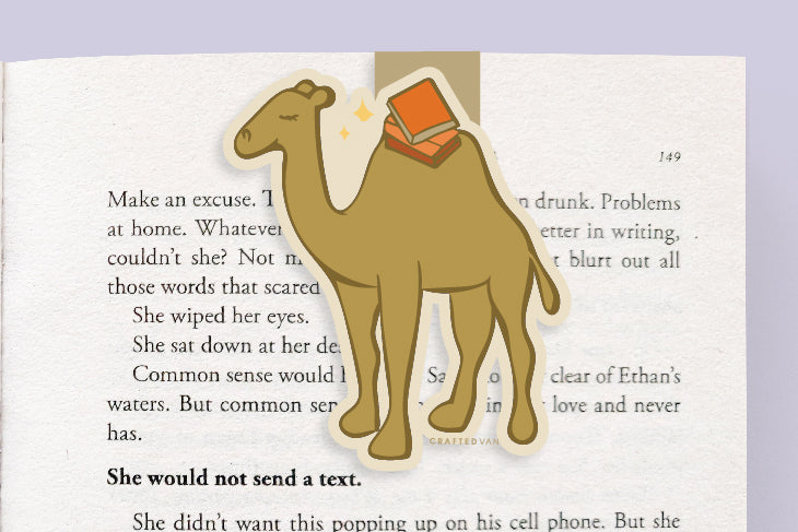 Camel Jumbo Magnetic Bookmark - CVJ1221CAME