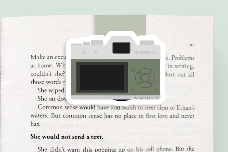 Camera Jumbo Magnetic Bookmark - CVJ1121CAME