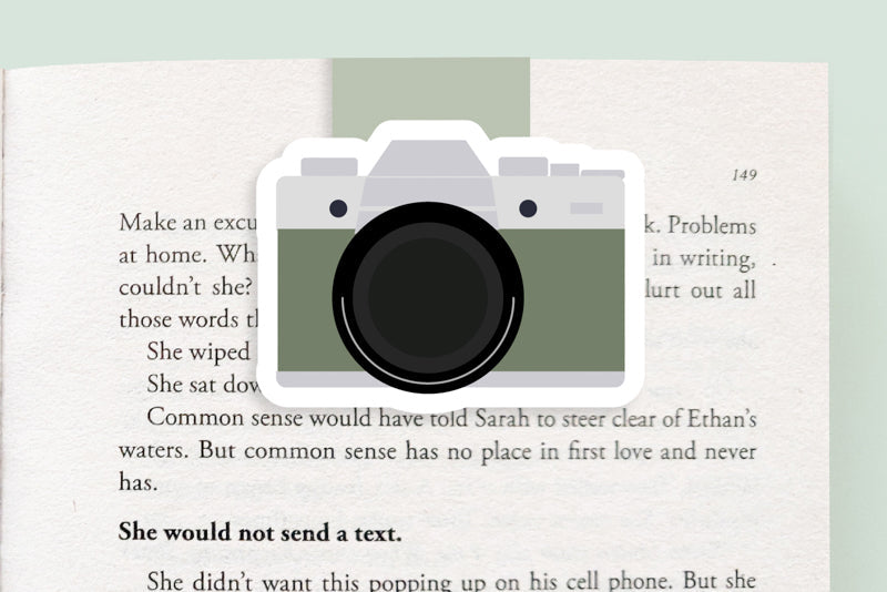 Camera Jumbo Magnetic Bookmark - CVJ1121CAME