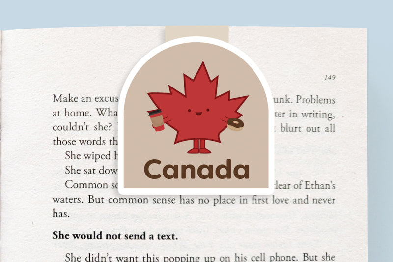 Canada Bookmark - Coffee - CVJ1434CACO
