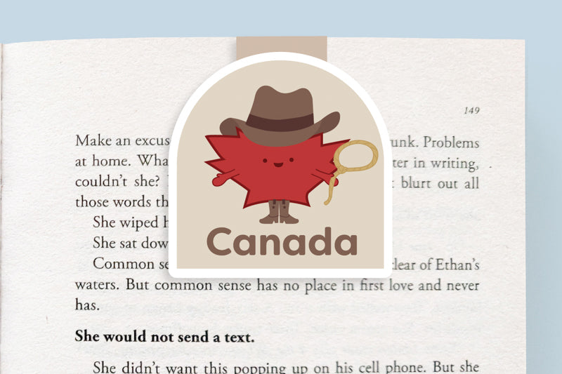 Canada Bookmark - Cowboy - CVJ1439CACB