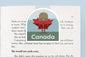 Canada Bookmark - Hiker - CVJ1432CAHI