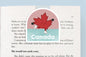 Canada Bookmark - Ice Skater - CVJ1436CAIC
