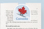 Canada Bookmark - Skier - CVJ1435CASK