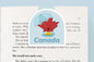 Canada Bookmark - Umbrella - CVJ1438CAUM