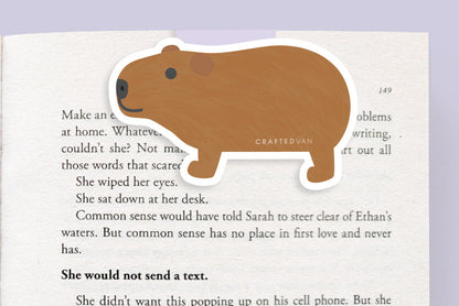 Capybara Jumbo Magnetic Bookmark - CVJ1212CAPY