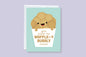 You Make Me Waffle-y Bubbly Inside Greeting Card - CVC1358WAFF