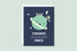 Congrats On Your New Space Greeting Card - CVC1055SPAC
