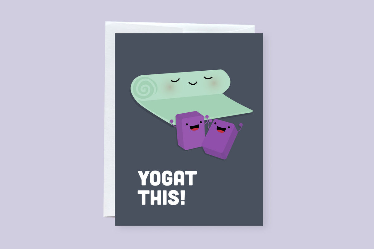 Yoga-t This Greeting Card