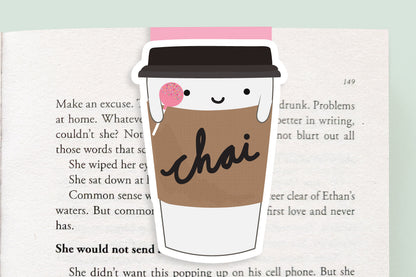 Chai Tea Jumbo Magnetic Bookmark - CVJ1243CHAI