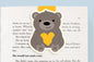 Heart Bear Jumbo Magnetic Bookmark - CVJ1103HBEA