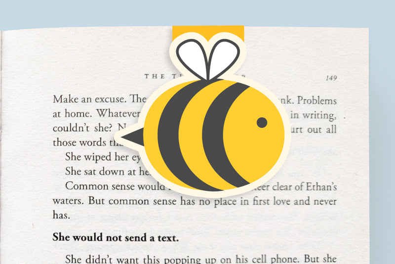 Bee You Jumbo Magnetic Bookmark - CVJ1102BEEY