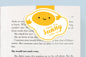 Sunny Side Up Egg Magnetic Bookmark - CVJ1101SUNN