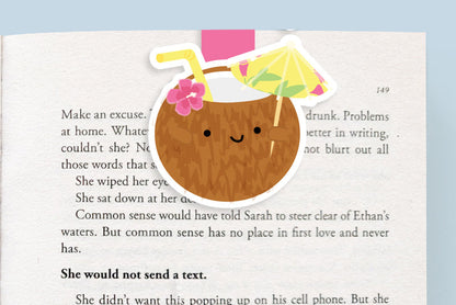 Coconut Drink Jumbo Magnetic Bookmark - CVJ1248COCO